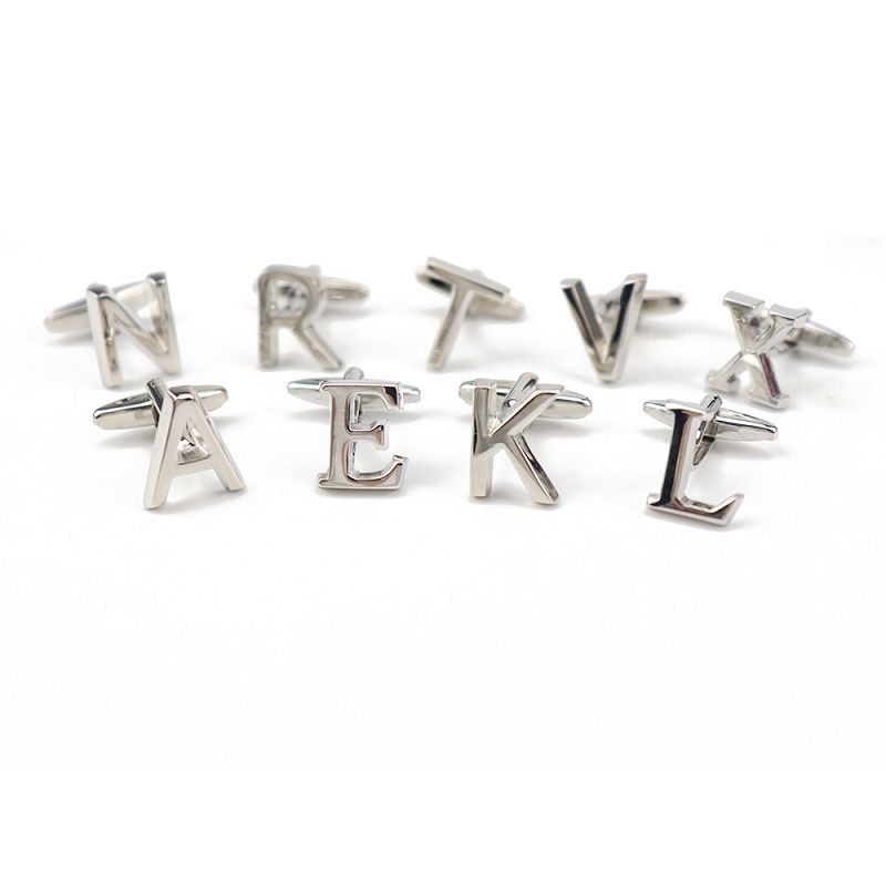 Alphabet Cufflink