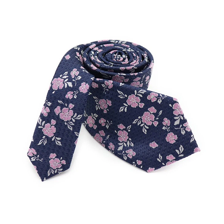Floral Skinny Tie