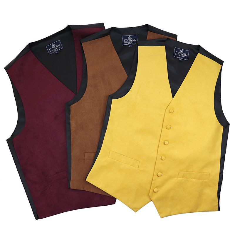 Mens Suede Waistcoat