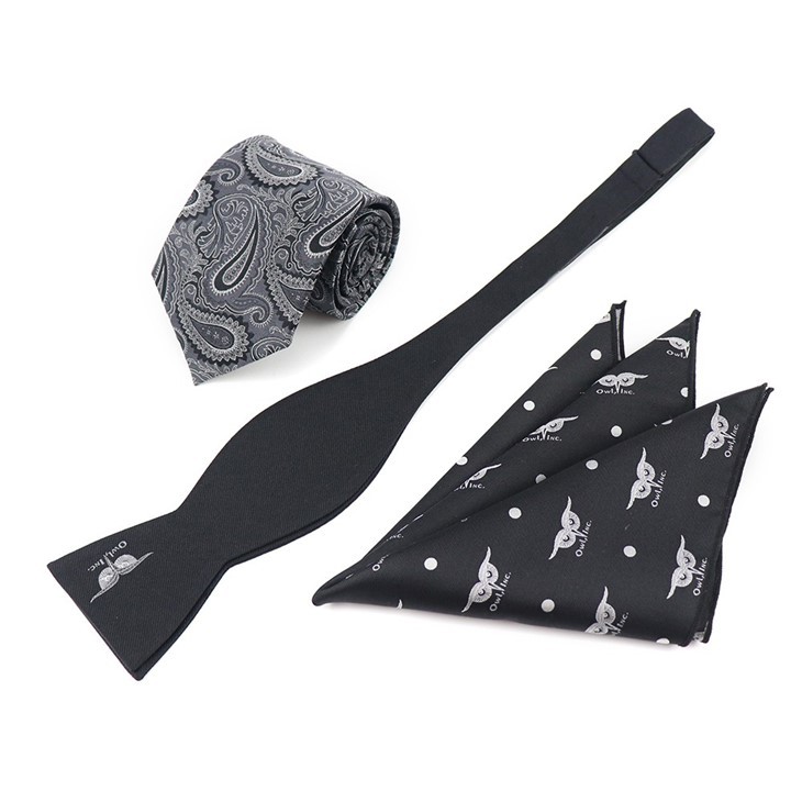 Bow Ties With Matching Pocket Squares